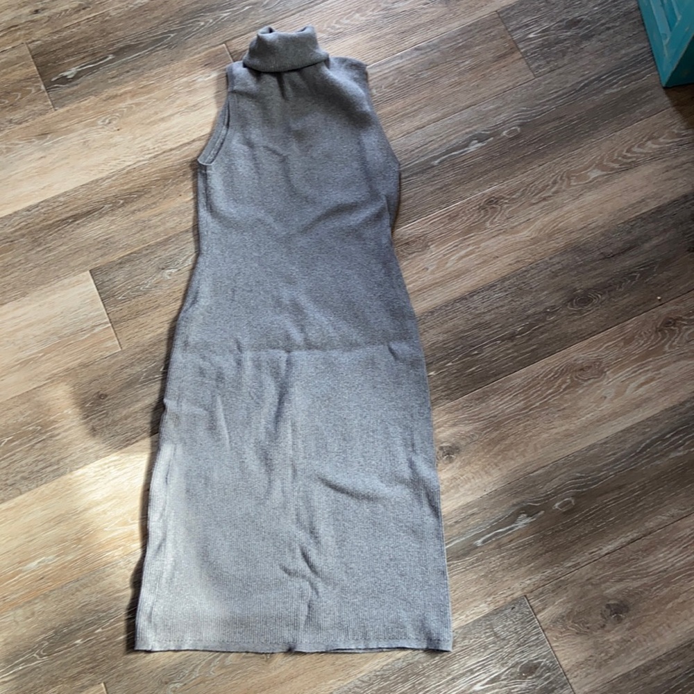 Turtleneck sweater dress